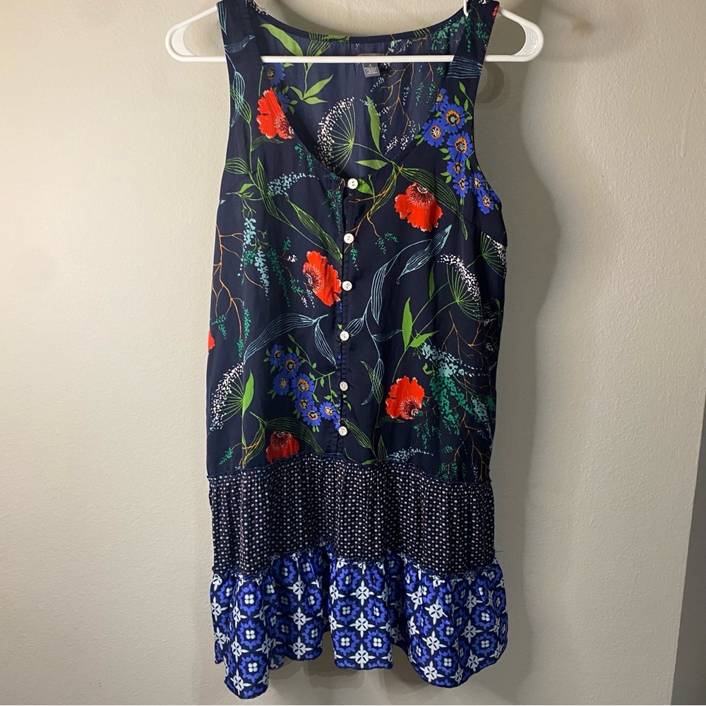AERIE FLORAL MULTI PRINT SUMMER DRESS